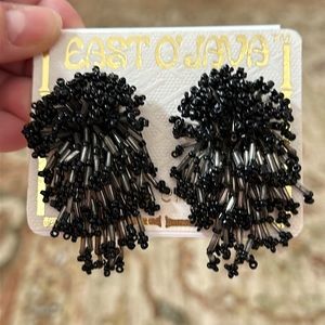 Beaded Women’s Clip On Earrings